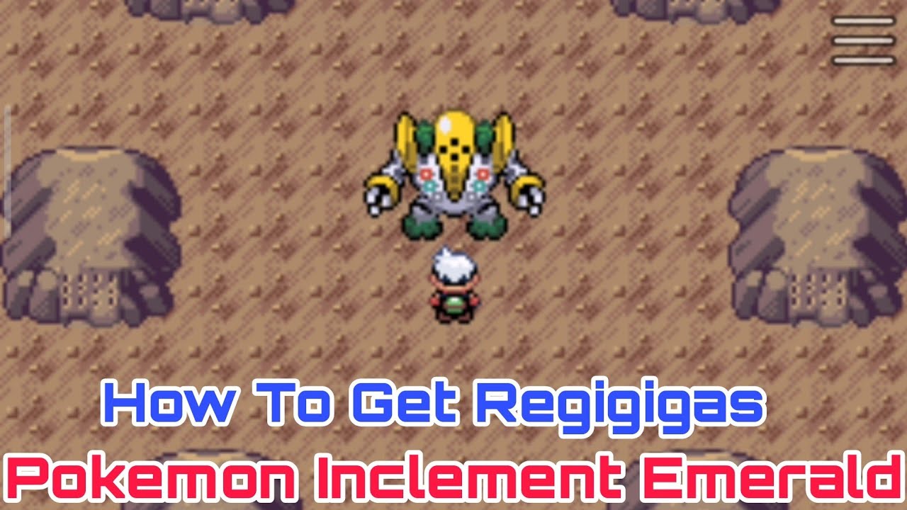 Pokemon Inclement Emerald Regigigas Location