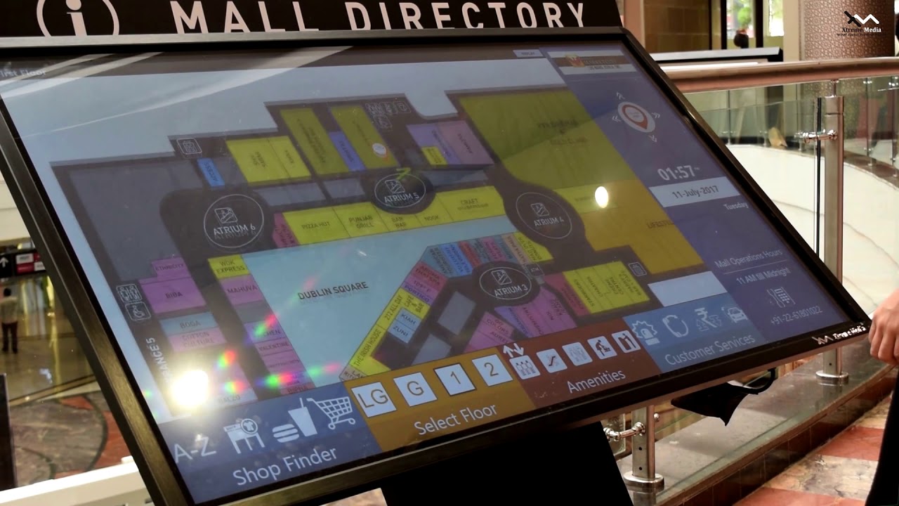 Interactive Wayfinding Solution for Phoenix Marketcity