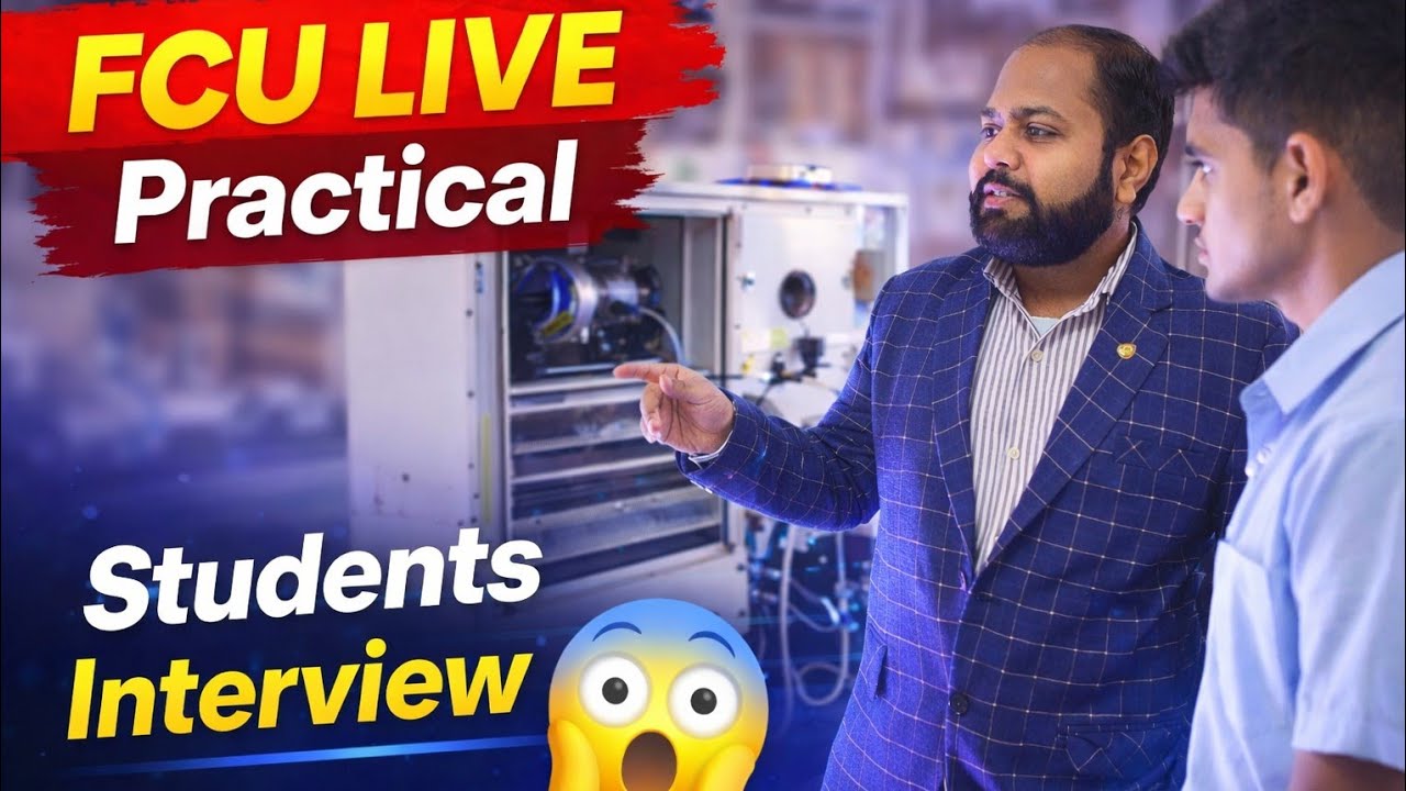 ITI RAC Students Interview | Fan Coil Unit (FCU) Full Practical Demo | HVAC Plant Hindi #FanCoilUnit