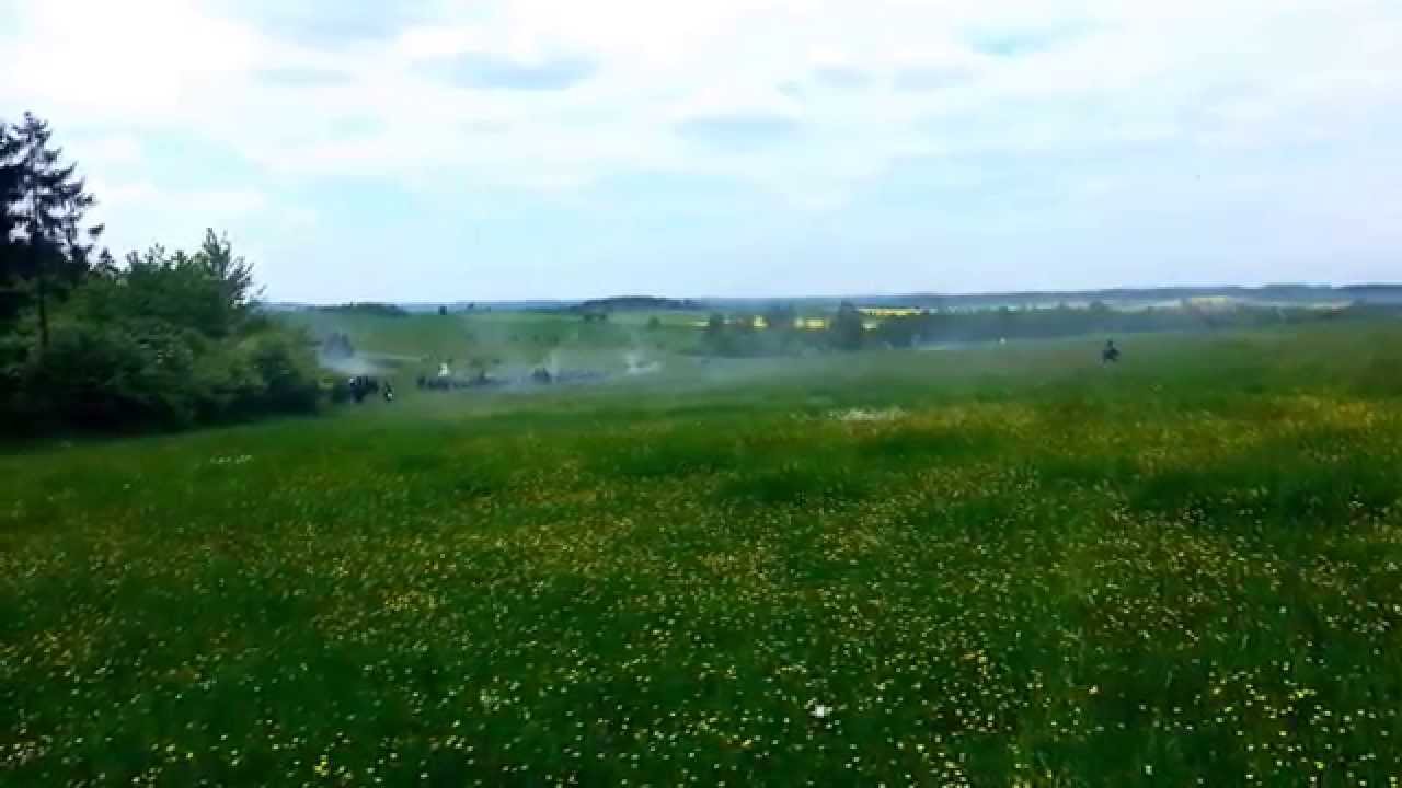 Flankenschutz der Arty bei Lewis Farm