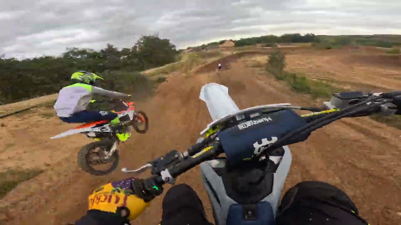 DMP DONCASTER MOTO PARC NOVICE  MX TRACK ON MY NEW HUSKY - Husqvarna fc250 - ktm sxf250