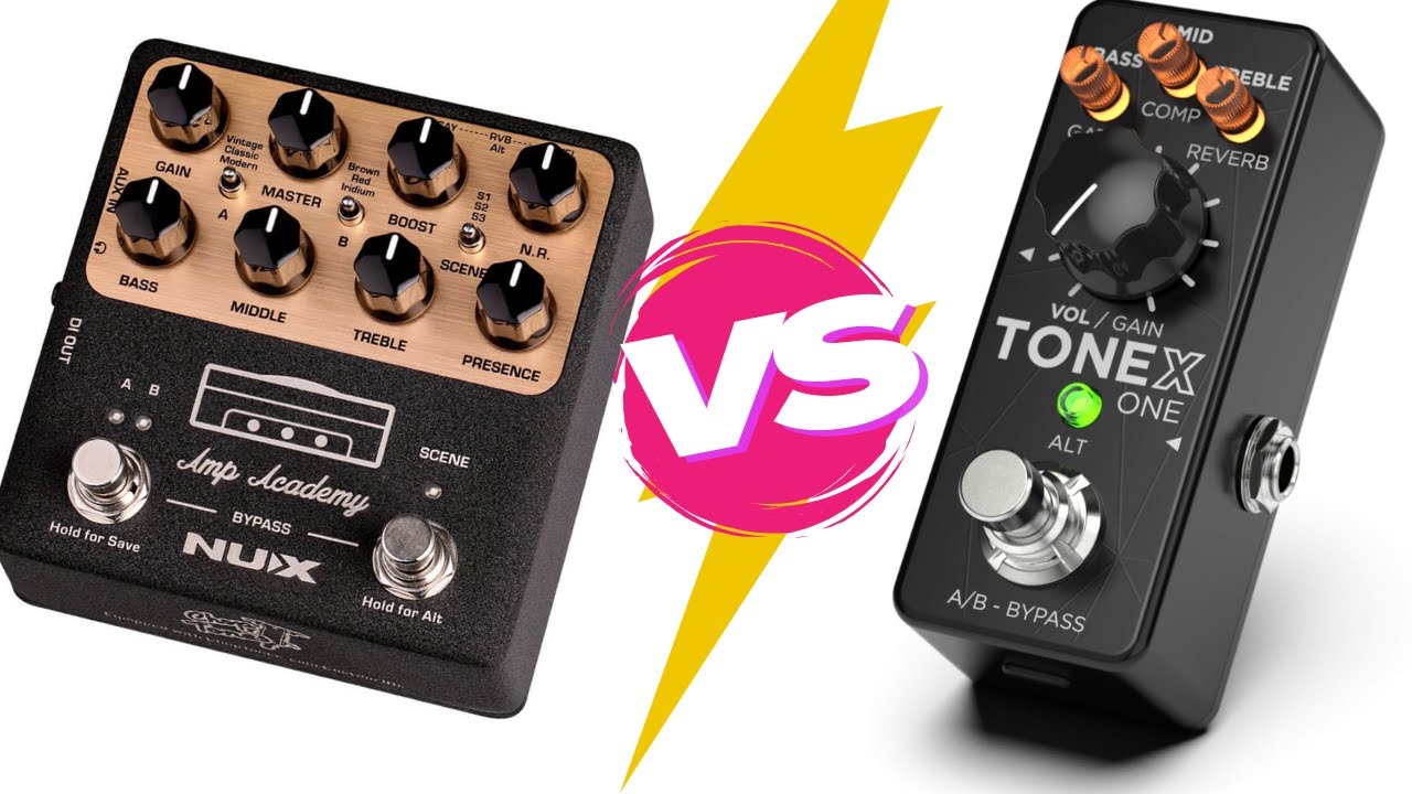 Tonex One vs Nux Amp Academy - PT1 (Hardware and software comparison)