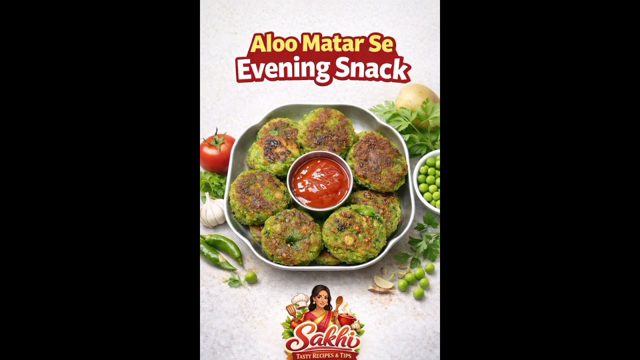 Aloo Matar Se Evening Snack | #cooking #recipe #sakhi 
