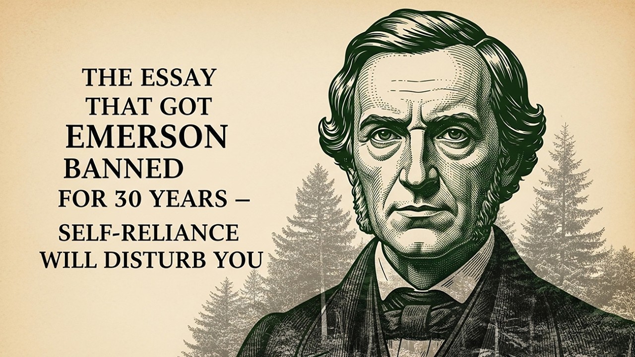 The Essay That Got Emerson Banned for 30 Years - Self-Reliance Will Disturb You