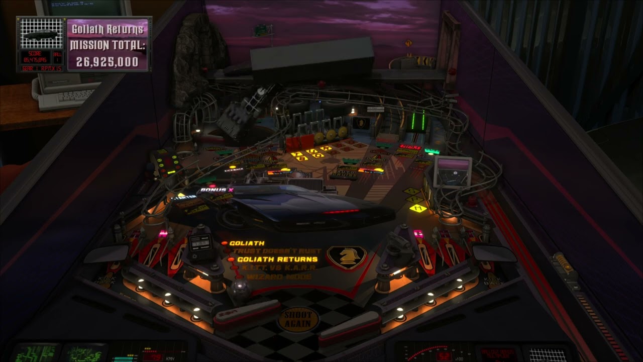 Pinball FX - Knight Rider Trophy Guide (Knight Rider Pinball Table Award)