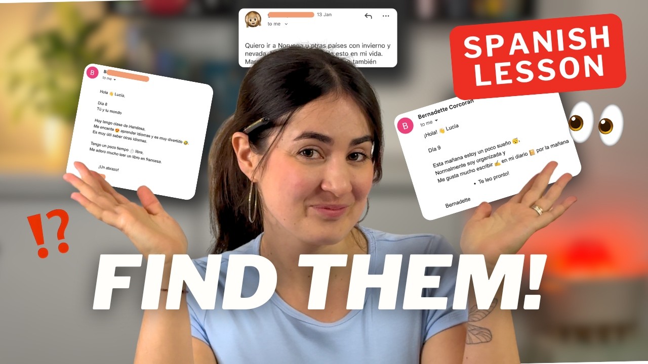 Can you spot the mistakes? 🔎 Real students' Spanish ☺️ Spanish lesson (vocab, grammar, tips...)