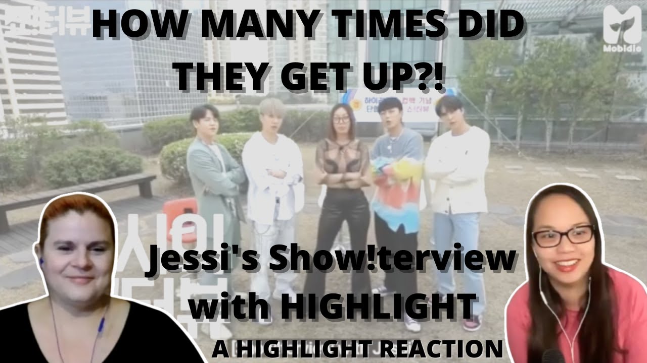 First Time Watching Showterview with Jessi with guests HIGHLIGHT | A HIGHLIGHT Reaction
