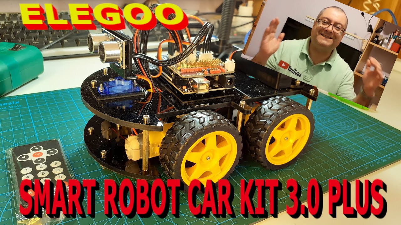 Smart Robot Car Kit 3.0 Plus - Elegoo - Presentacion, Unpacking, Unboxing, Review, Montaje