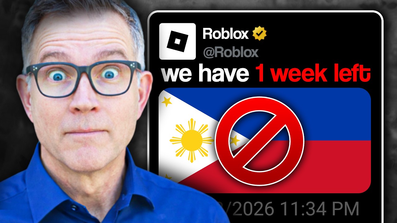 Roblox ЗАПРЕЩЕН на Филиппинах (обновление)