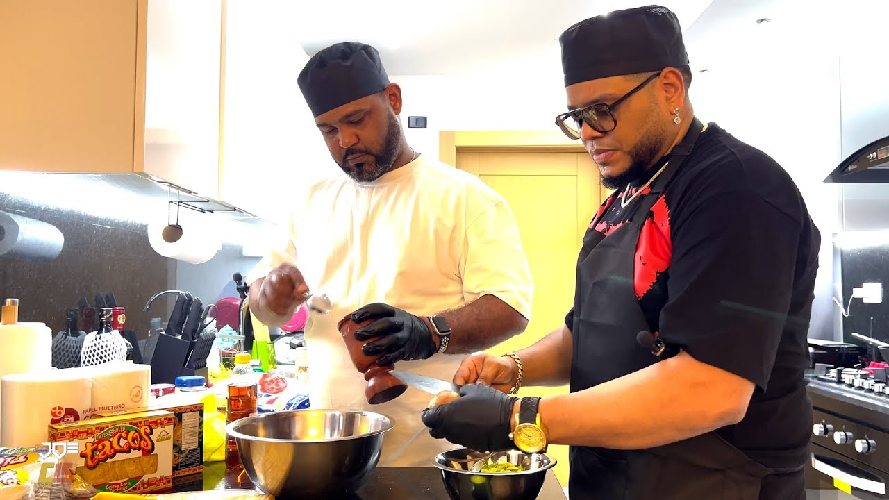 LOS HOMBRES TAMBIEN COCINAN 🌮 TACOS CON DJ JOE CATADOR y CHEFF COOL ON