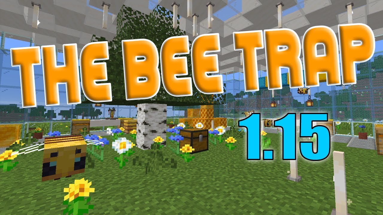 How To Get Bees Into Your Beehive | Minecraft Bees