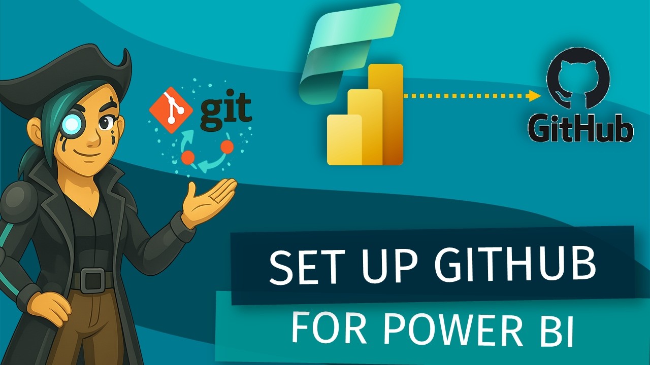 Как настроить GitHub для Power BI
