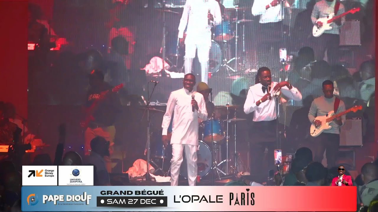 Pape Diouf & La Génération Consciente - GRAND BÉGUÉ - L'Opale à Paris (Samedi 27 Décembre  2025)