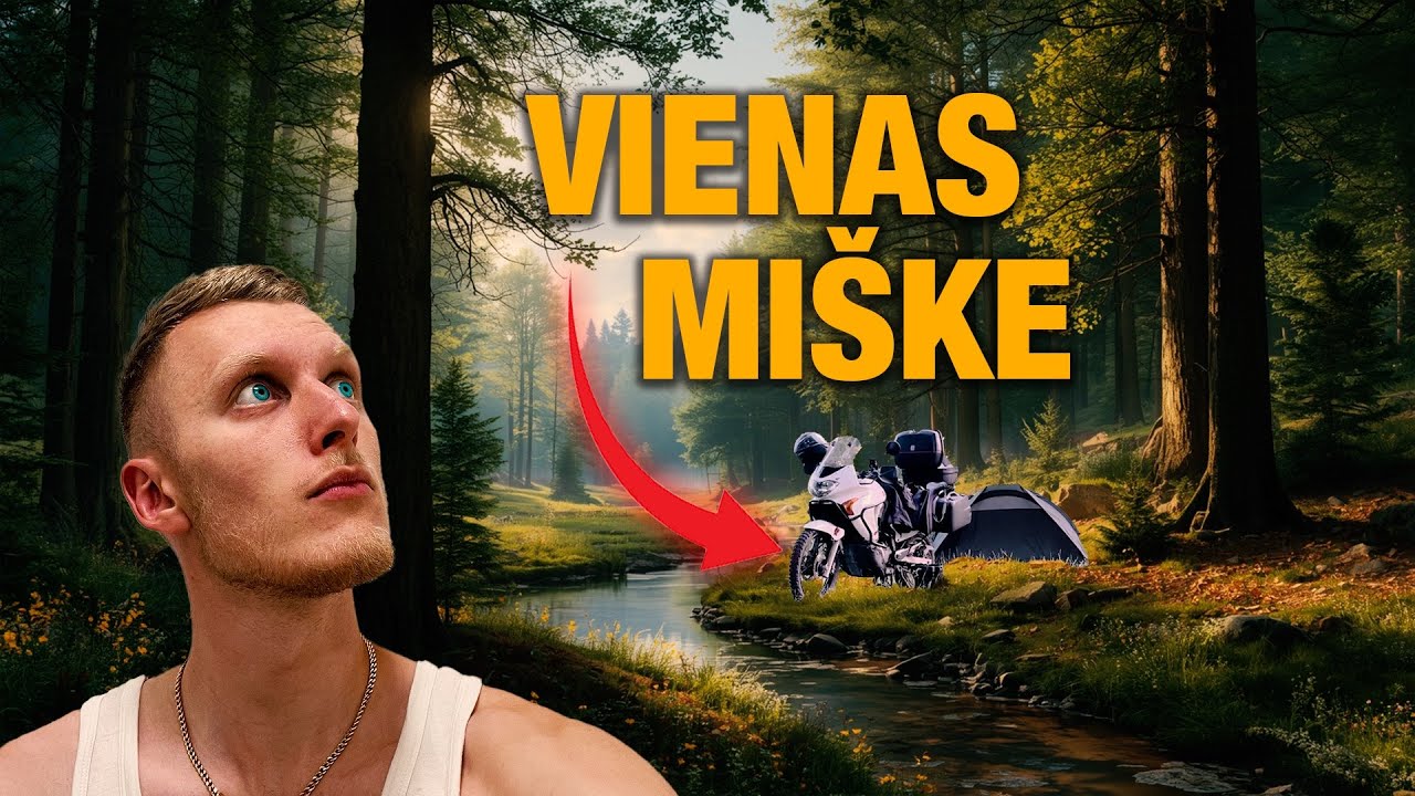 NAKVYNĖ VOKIETIJOS MI&Scaron;KE | Serija #2 #vlog  #motovlog