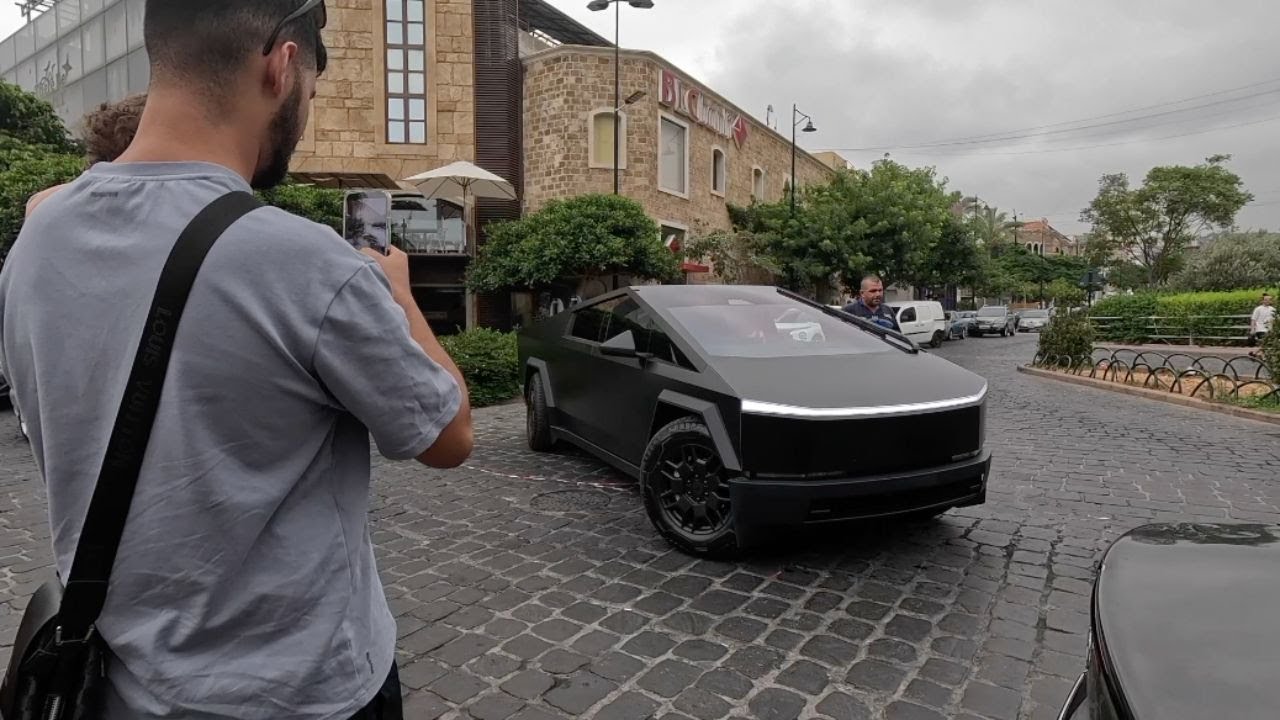 Cyber Truck In Lebanon 🤯