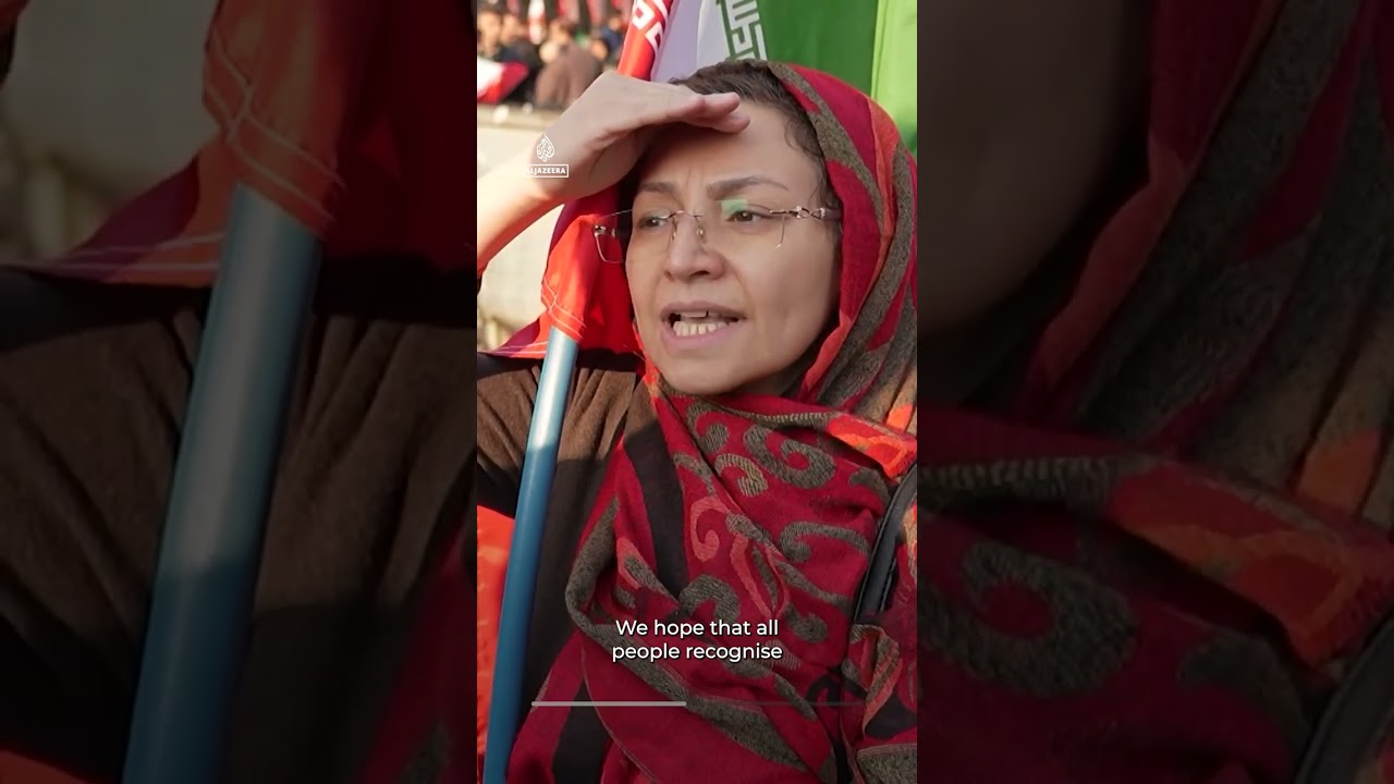 Iranians rally to welcome Mojtaba Khamenei as new supreme leader | AJ #shorts