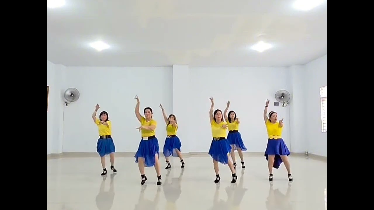 Lover Girl Line Dance choreo by Angel Liew (demo)