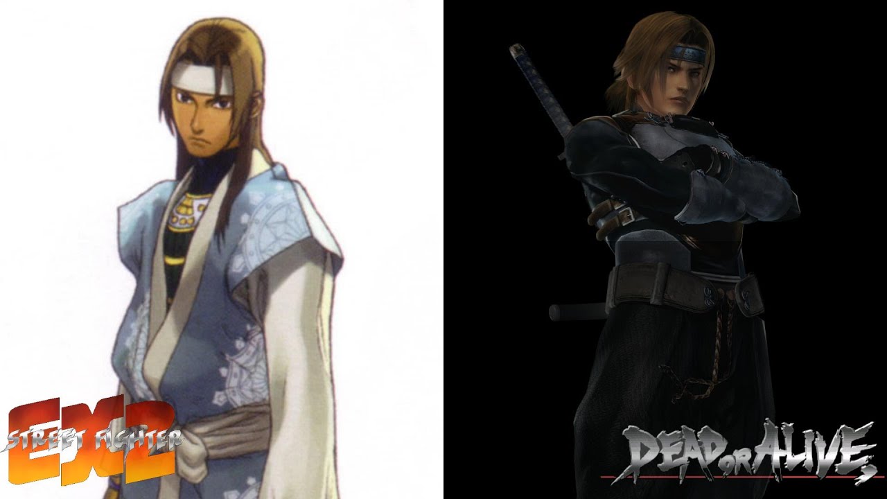 Street Fighter EX or Dead or Alive - Hayate - Character/Music Comparison