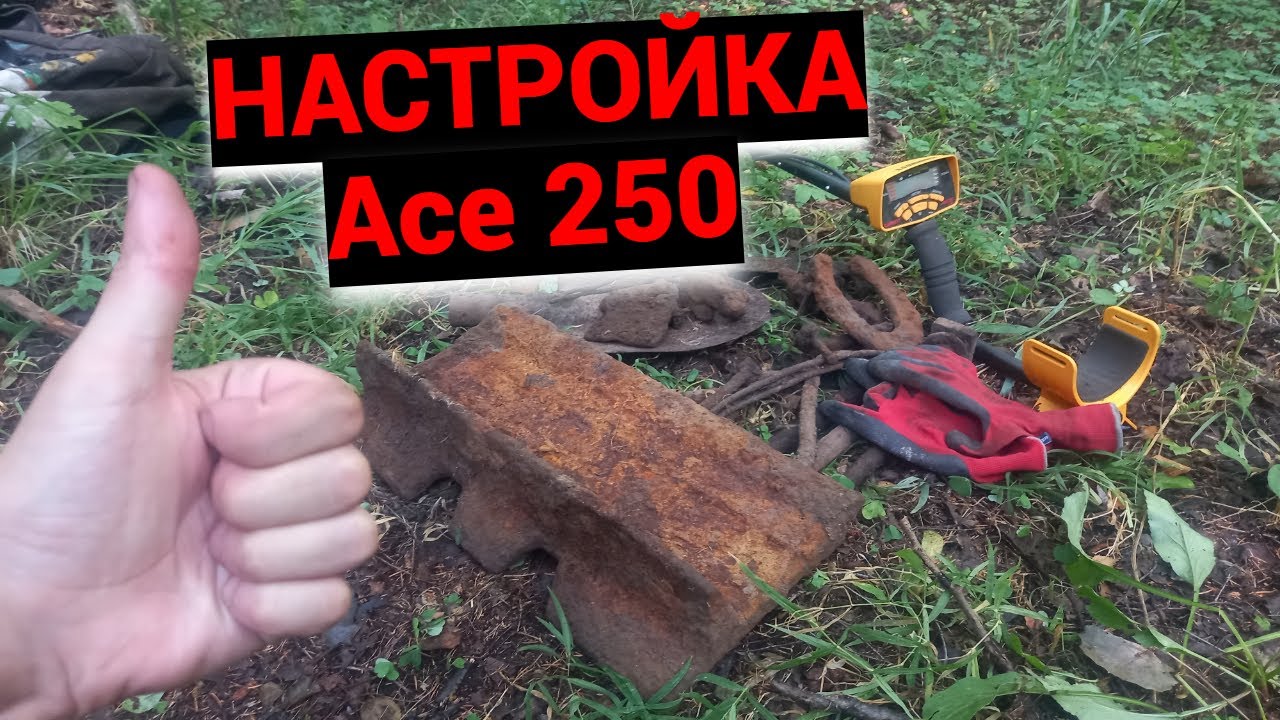 Ustawienia dla black metal I Garrett ace 250 I Wykrywacz metali