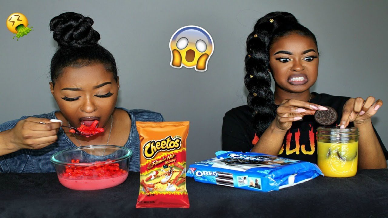 WEIRD and INSANE Food Combinations PEOPLE LOVE CHALLENGE !!! GROSS & FUNKY FOODS 🤢 | Pitts Twins