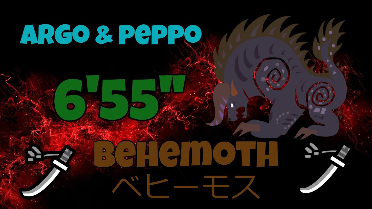 Behemoth 2 LS | 6' 55'' | Peppo & Argo | MHW
