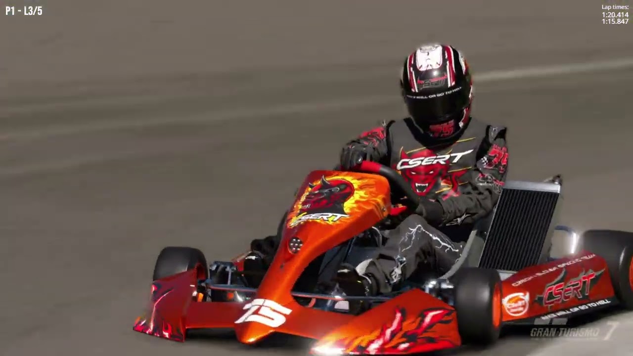 Gran Turismo 7 - Eiger Nordwand - Kart 125 (Lobby P1rek)