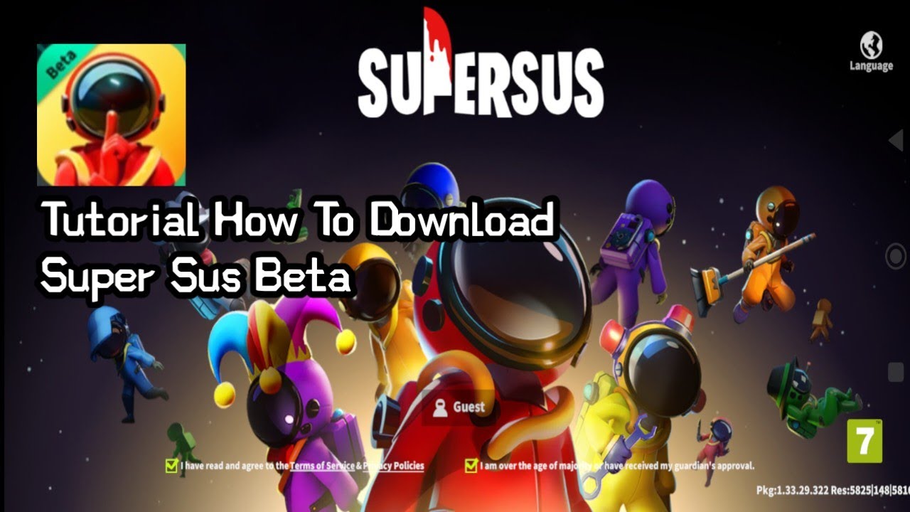 Super Sus Beta | Tutorial How To Download Super Sus Beta (Super Sus Beta Indonesia)