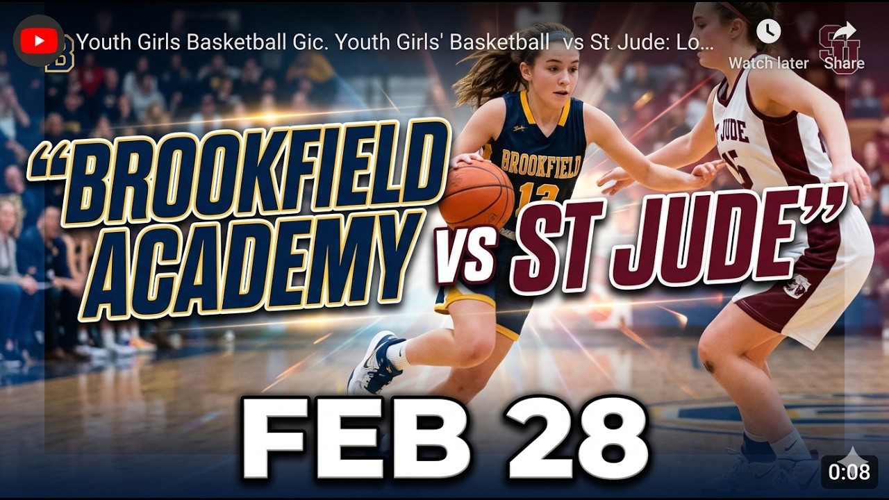 Feb 28 - L6 Girls - Brookfield Academy (Gold) vs Heritage Christian