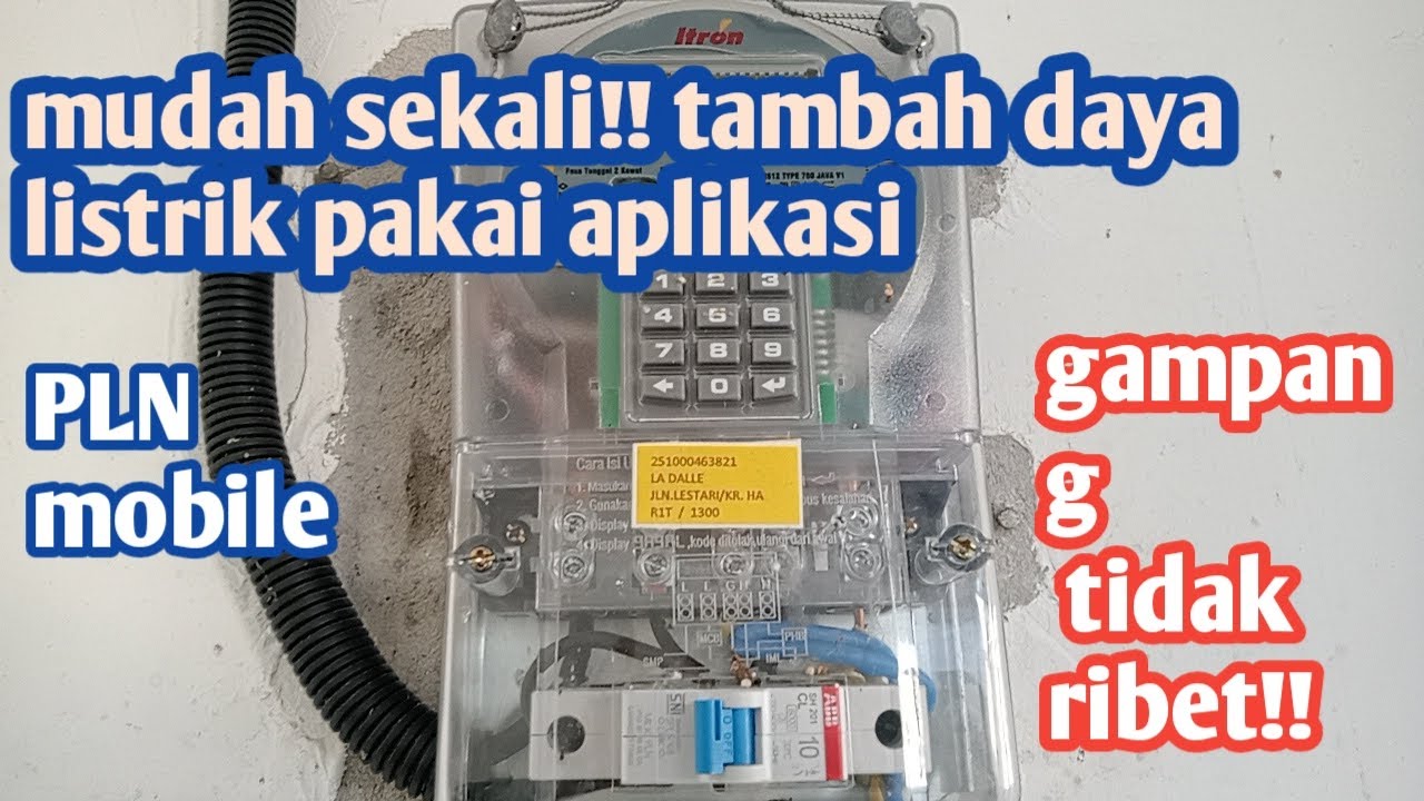 cara tambah daya listrik dengan aplikasi pln mobile//biaya tambah daya dari 1300 va ke 2200va