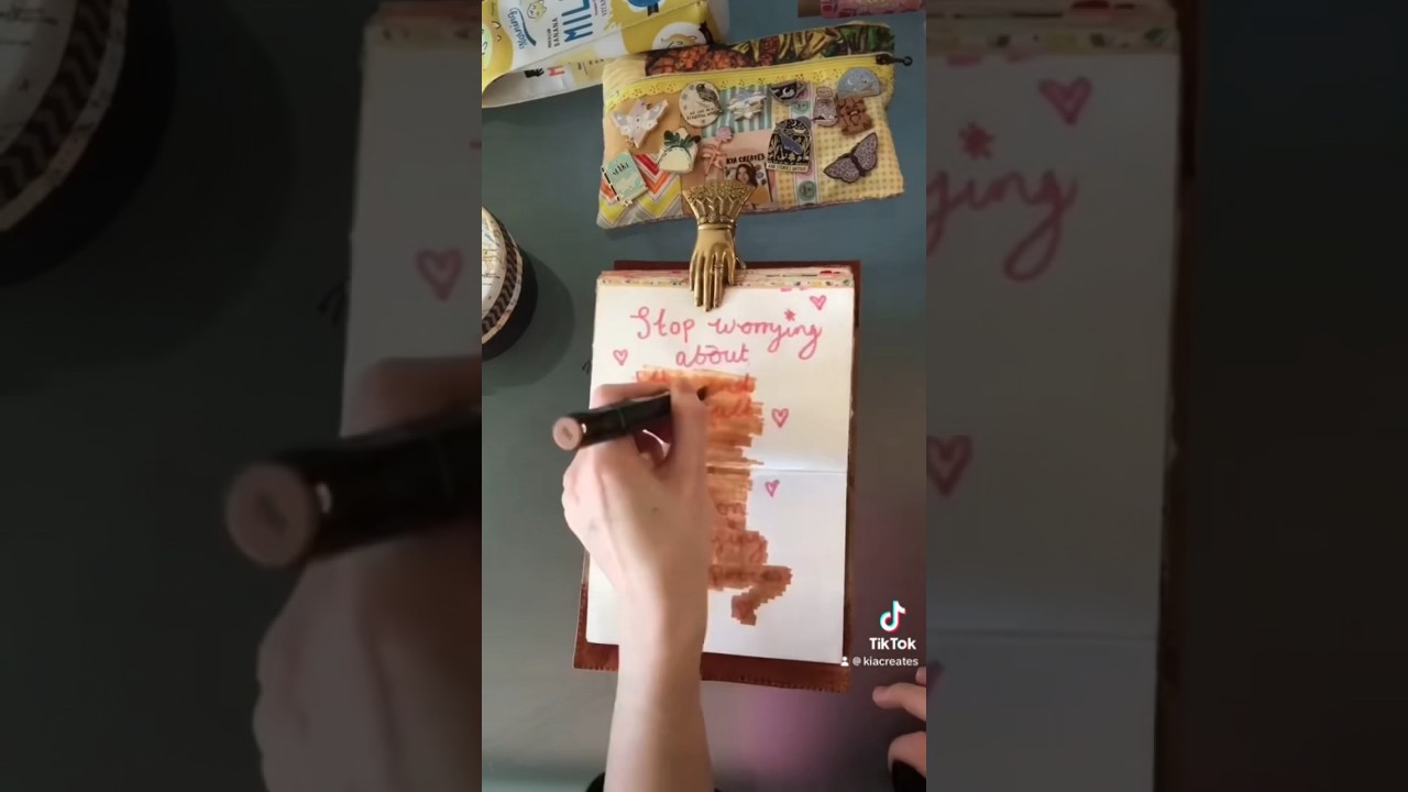 enjoy the process ✨ #artsandcrafts #reminder #inspirational #journaling #journal #artjournal #crafts