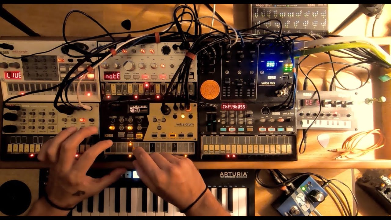 Korg Volca Jam - Downtempo Electronica [Track from Scratch]