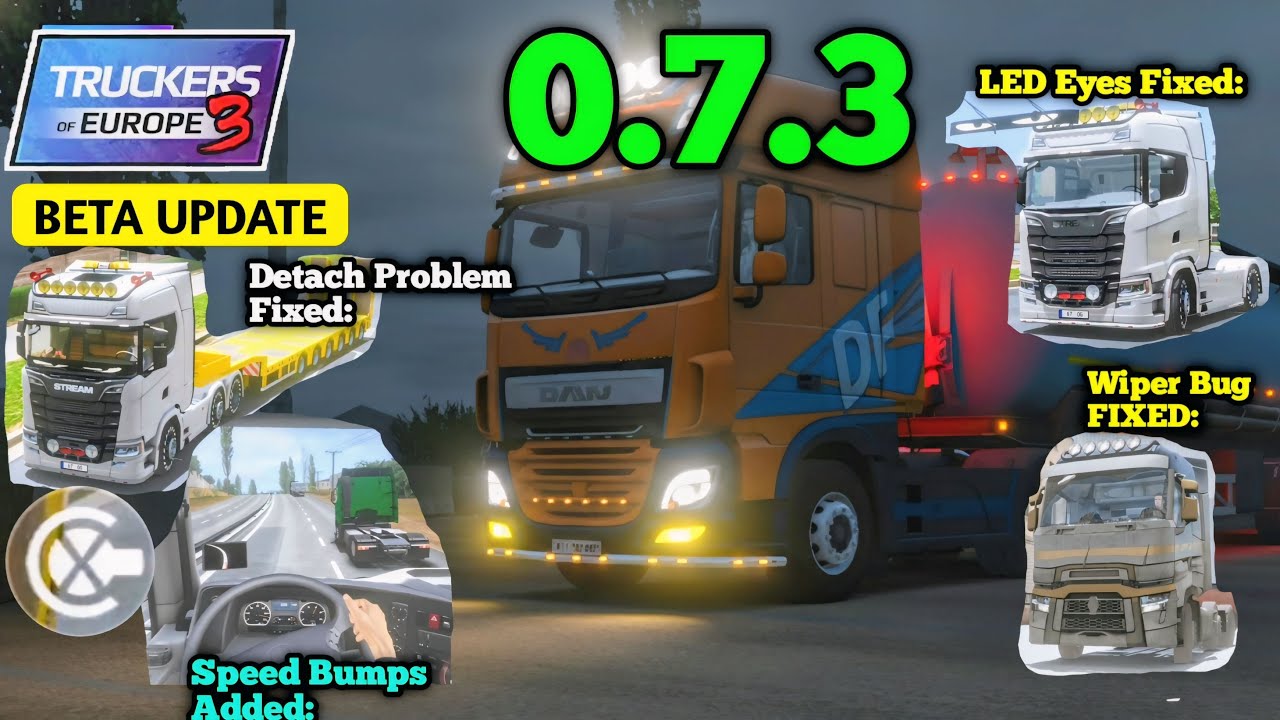 NEW BIG UPDATE 0.7.3! 🚛 Exploring The New Roads & Walk Mode | Truckers of Europe 3