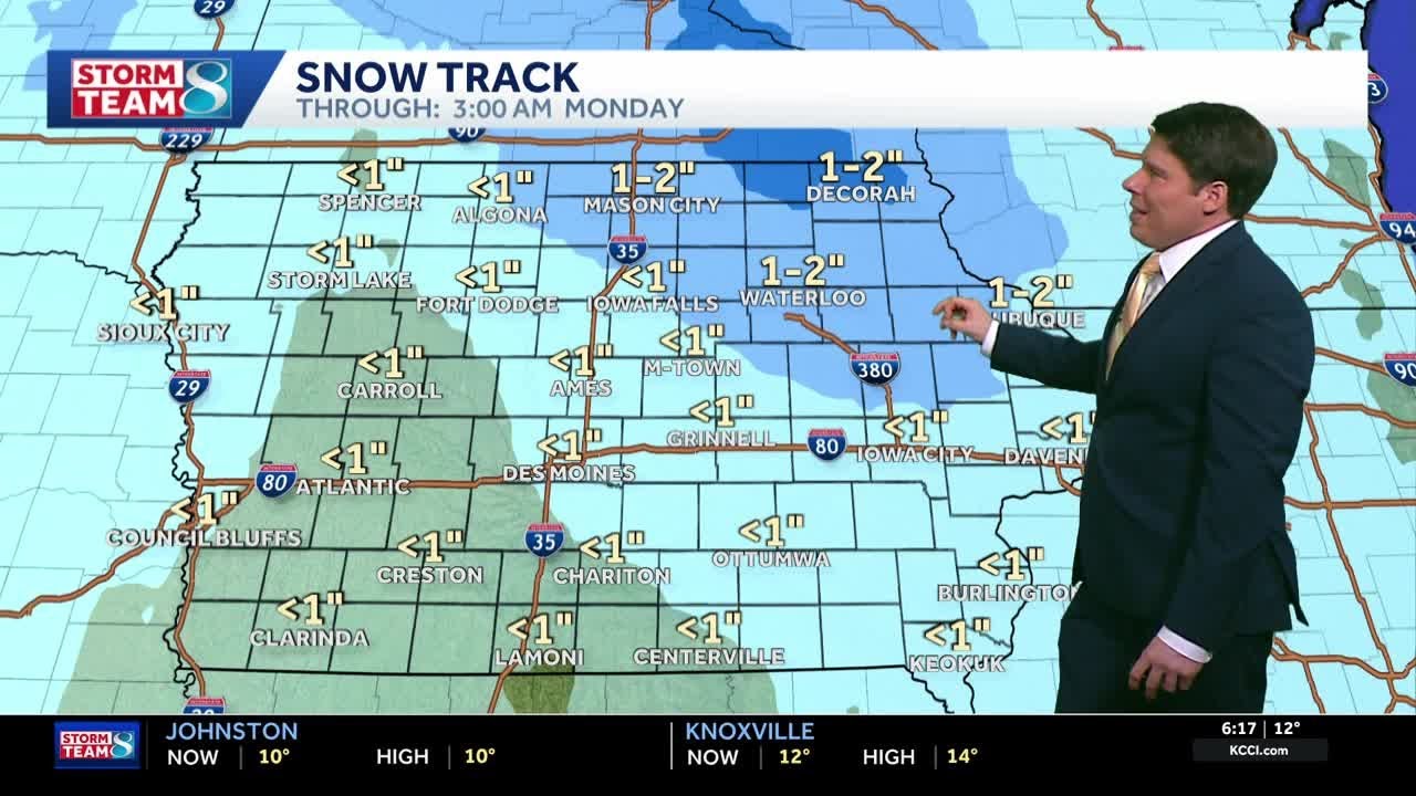Iowa weather: One last frigid morning with chance for snow to follow this weekend