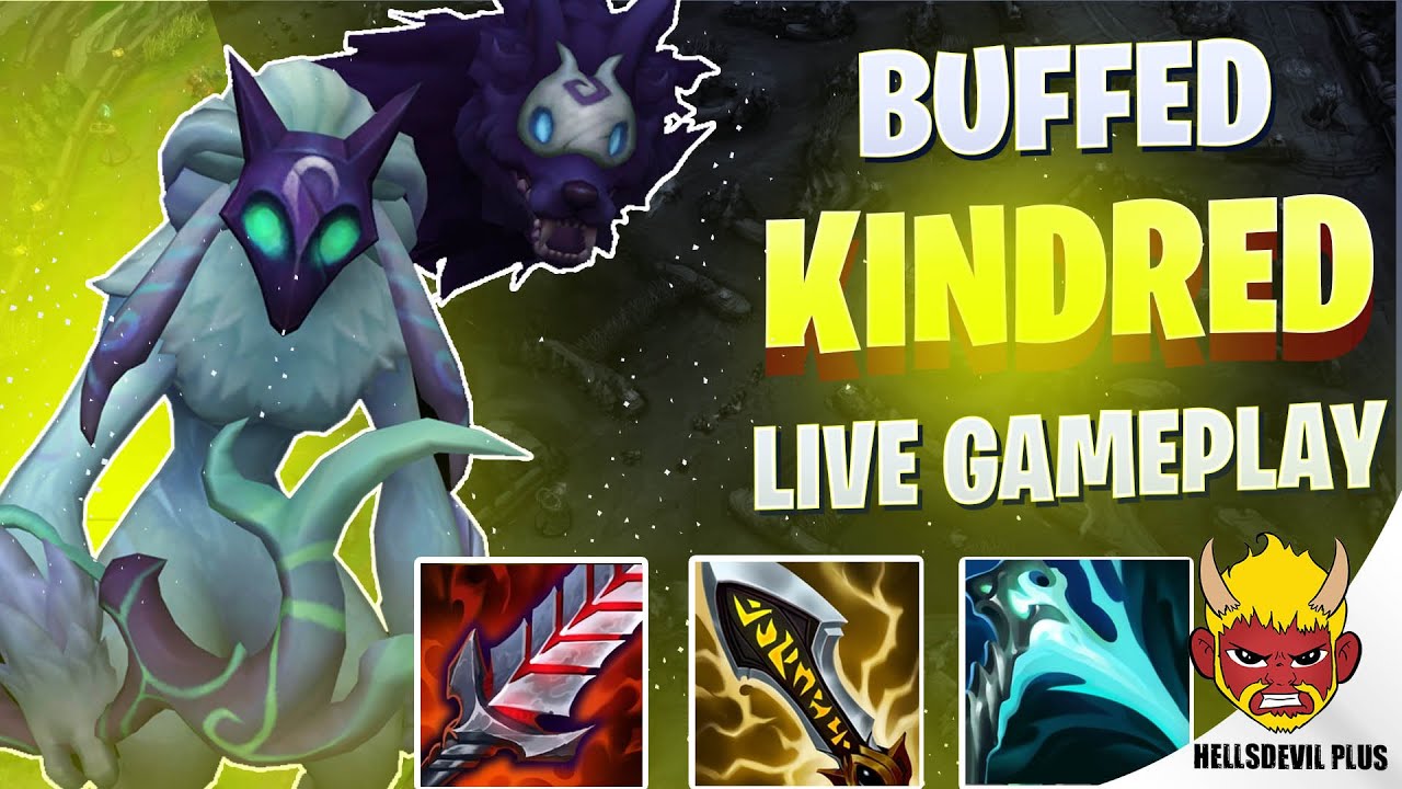 Buffed Kindred = BROKEN! - Wild Rift HellsDevil Plus Gameplay
