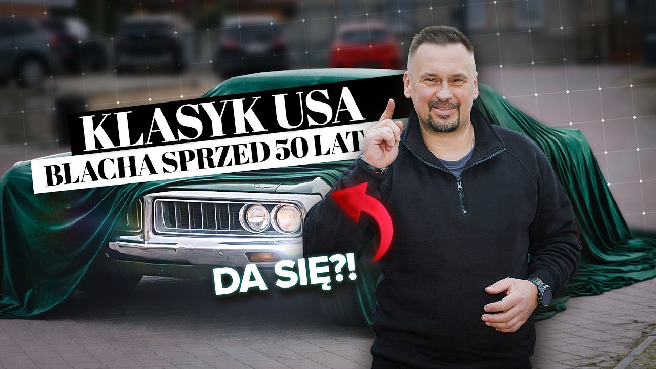 Usuwam wgniecenia z klasyka USA - Chrysler Newport&hellip; Czy PDR da radę?!