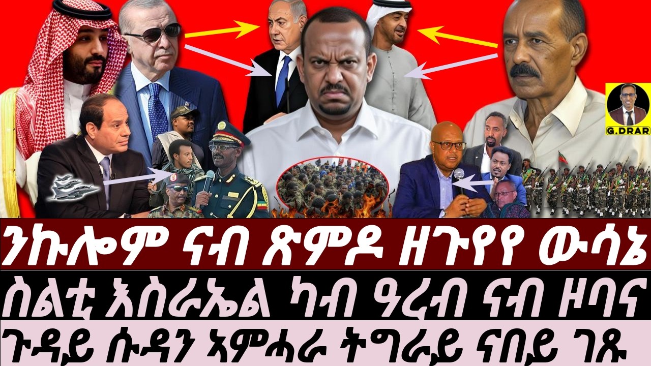 Feb-26 ንኩሎም ናብ ጽምዶ ዘጉየየ ውሳኔ I ስልቲ እስራኤል ካብ ዓረብ ናብ ዞባና I ጉዳይ ሱዳን ኣምሓራ ትግራይ ናበይ ገጹ I Abiy’s Gamble