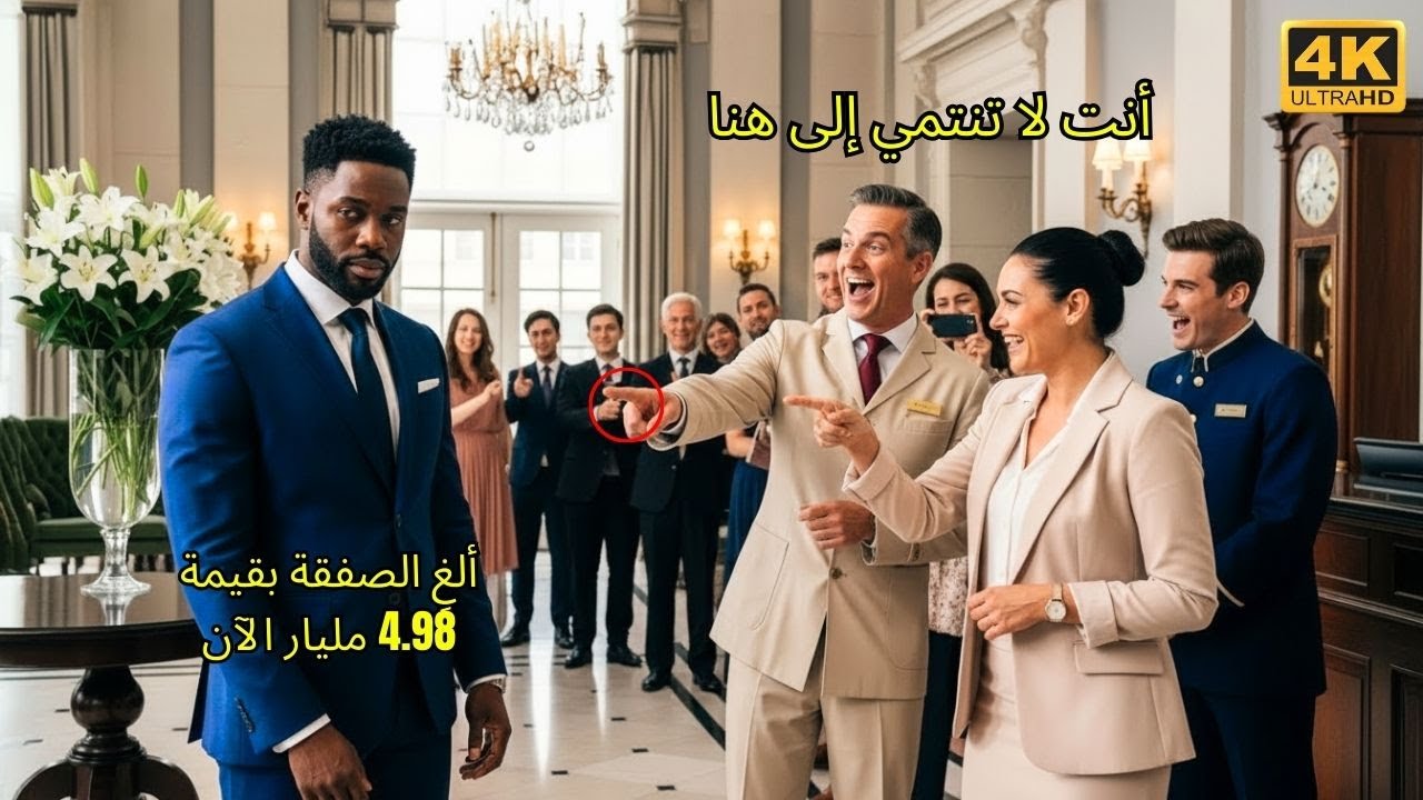 مدير تنفيذي يُساء فهمه في فندق فاخر… وقرار هادئ يغيّر كل شيء