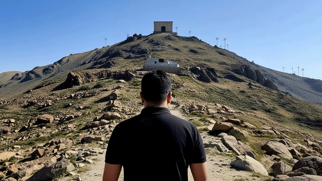 LA CASA FANTASMA arriba del cerro
