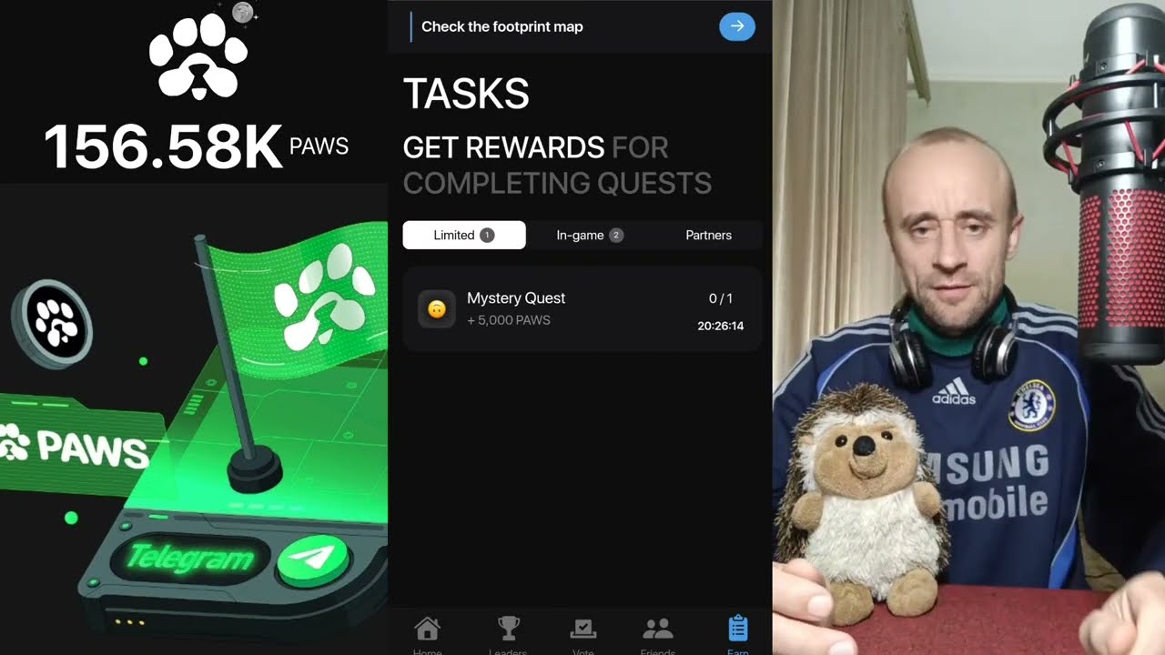 PAWS как забрать 5000 paws, СЕКРЕТНЫЙ КВЕСТ в PAWS
