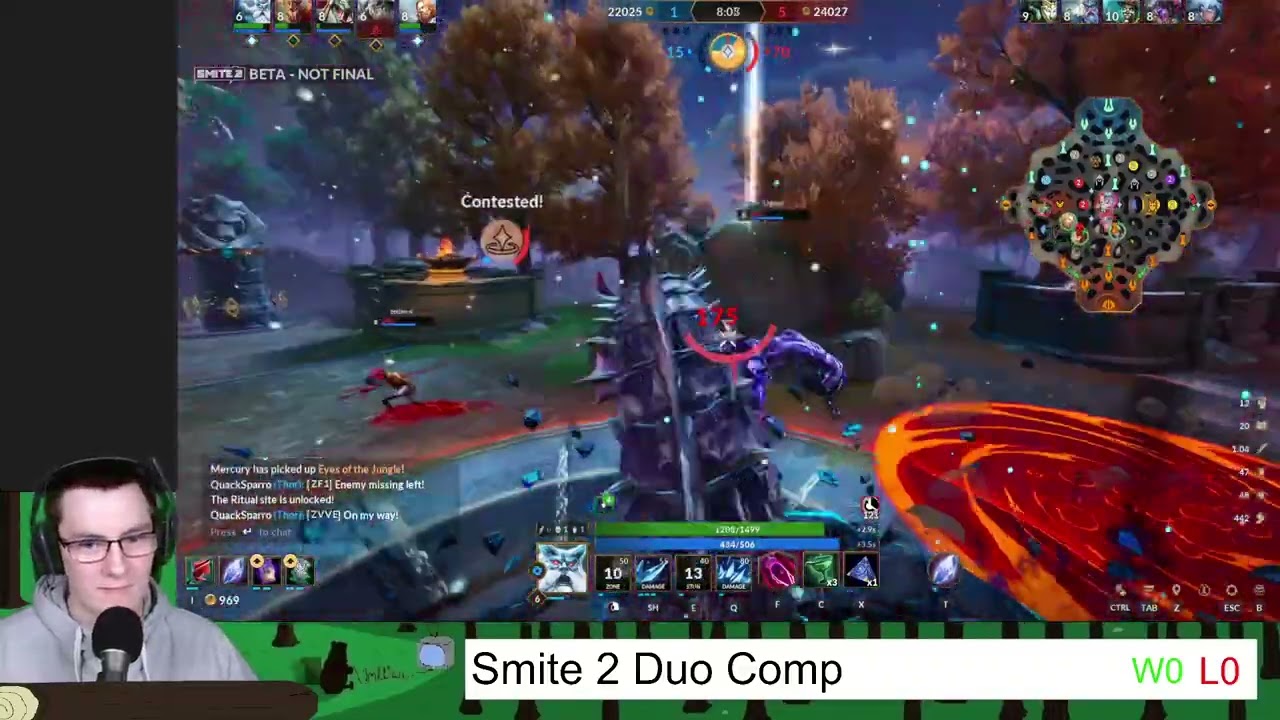 🧐🤓Smite 2 Duo Comp+New Webcam!