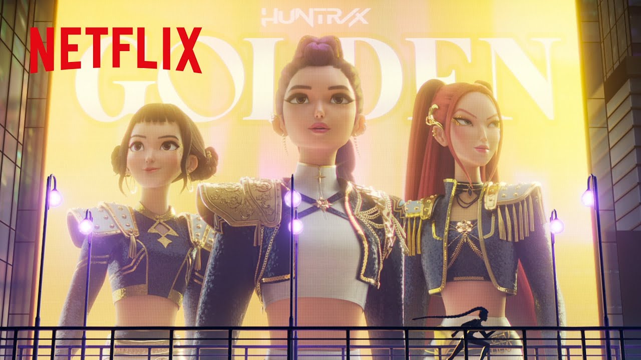 ハントリックス - 「GOLDEN」リリックビデオ | KPOPガールズ! デーモン・ハンターズ | Netflix Japan