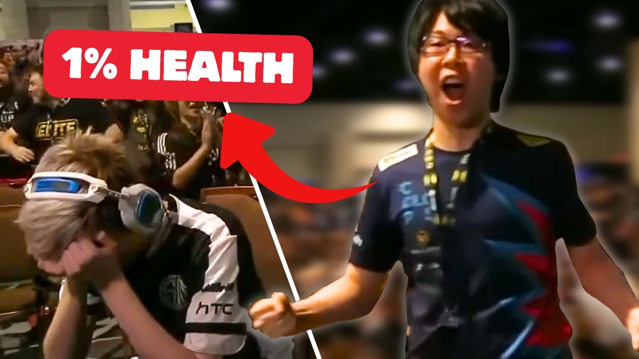 10 UNBELIEVABLE COMEBACKS in Fighting Games