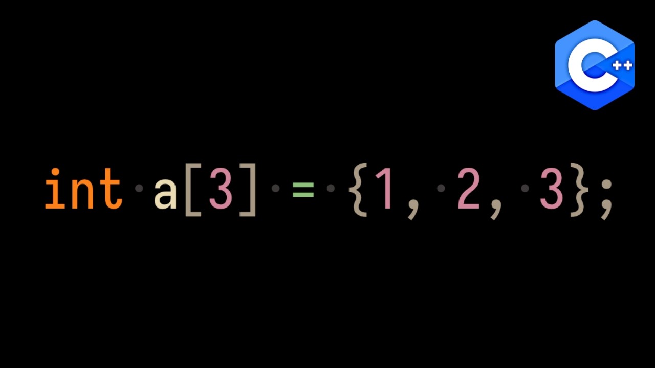 Почему массив C++ 