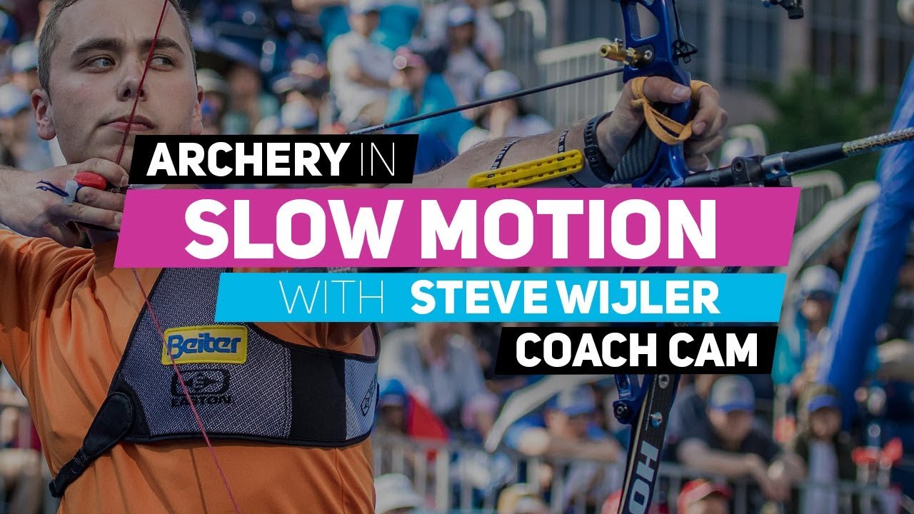Archery in slow motion S01E08 BONUS: Steve Wijler (Coach Cam)