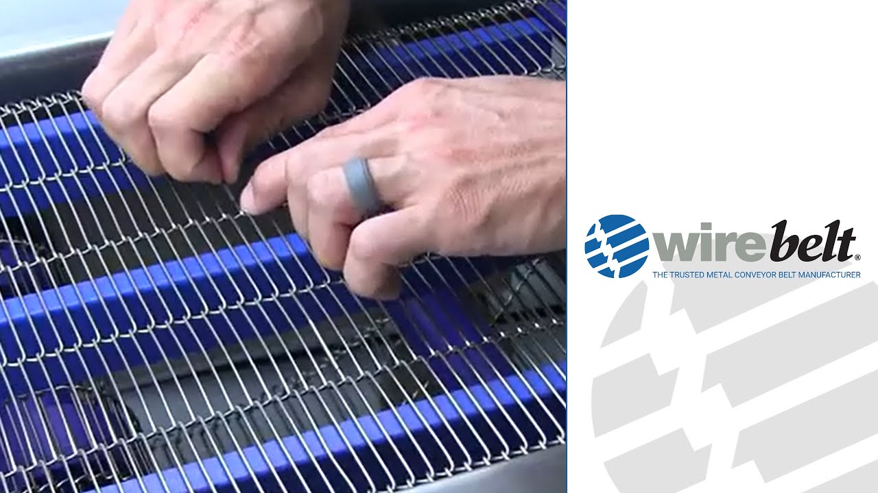 Flat-Flex® - Méthode de jonction des tubes pour tapis metallique (French) - Wire Belt Company LTD