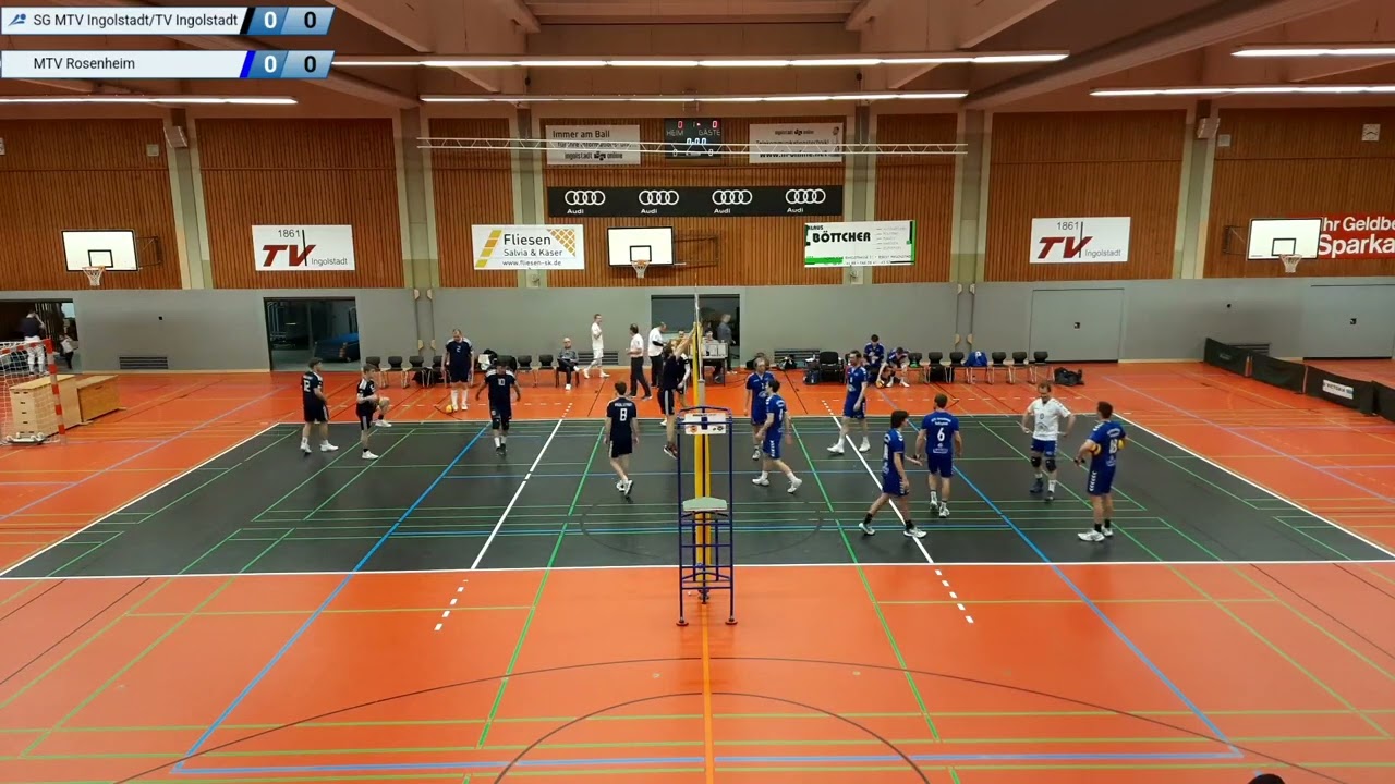 MTV Rosenheim vs. SG Ingolstadt Herren Volleyball Bayernliga Süd