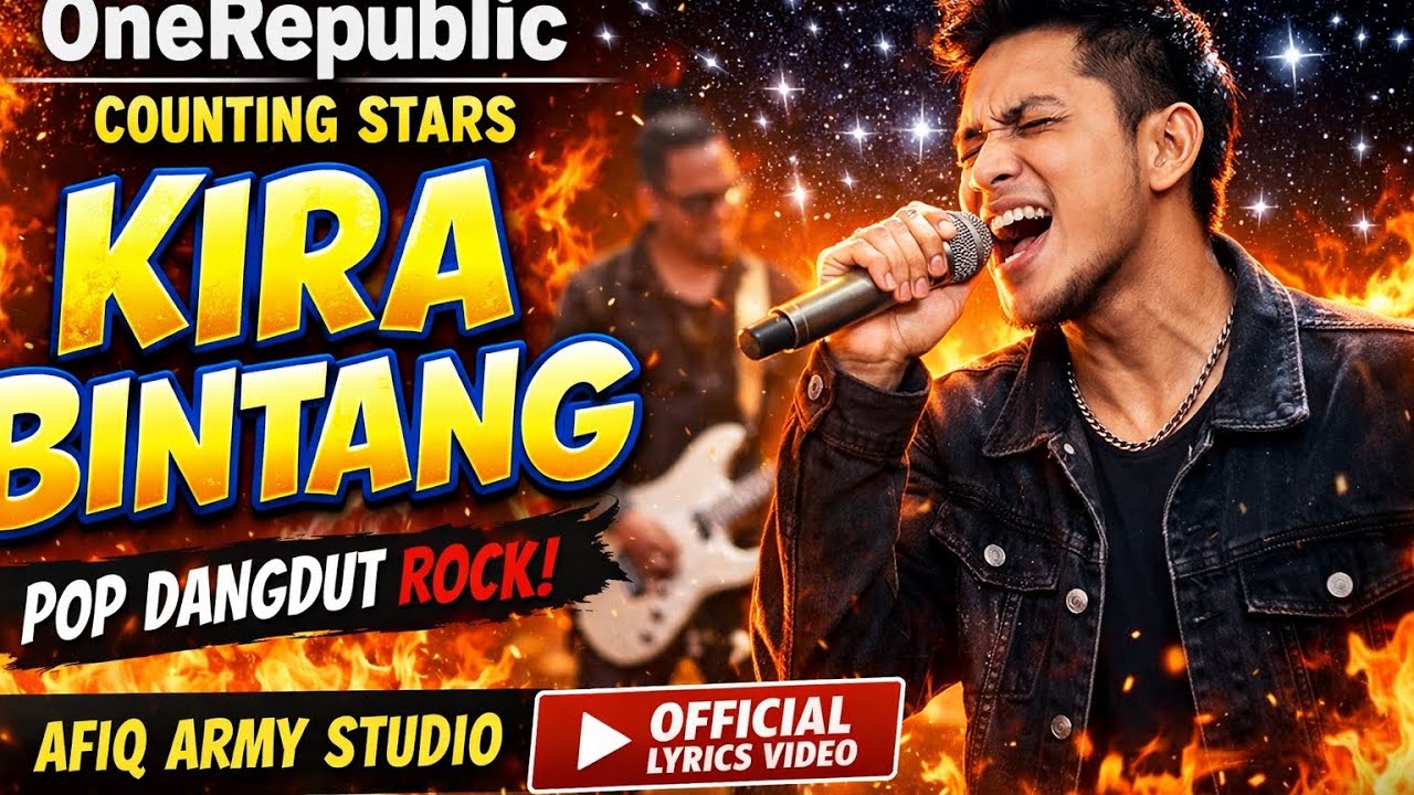 Kira Bintang (Counting Stars) | Pop Rock Dangdut Cover – Afiq Army Studio