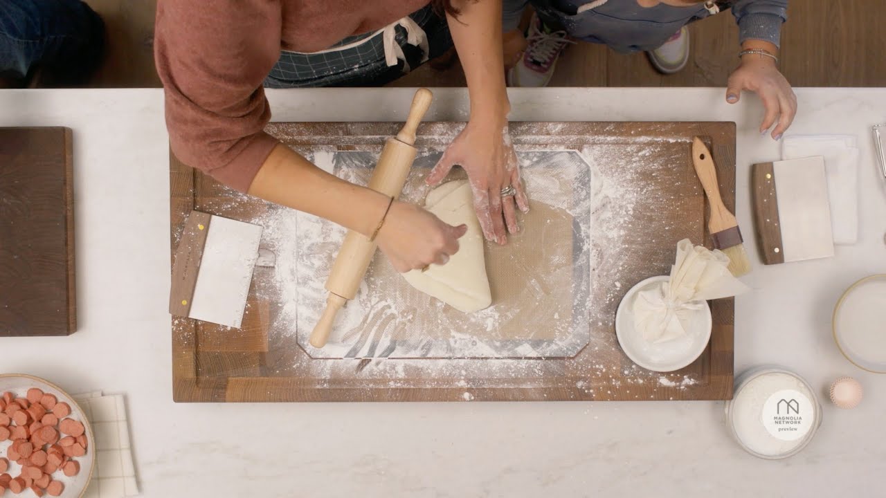 Emmy and Duke Help Jo Make Mochi Dough | Magnolia Table with Joanna Gaines | Magnolia Network
