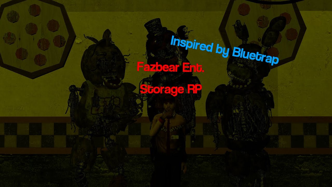 Gmod FNAF Fangame | Fazbear Entertainment: Storage Gmod Roleplay!