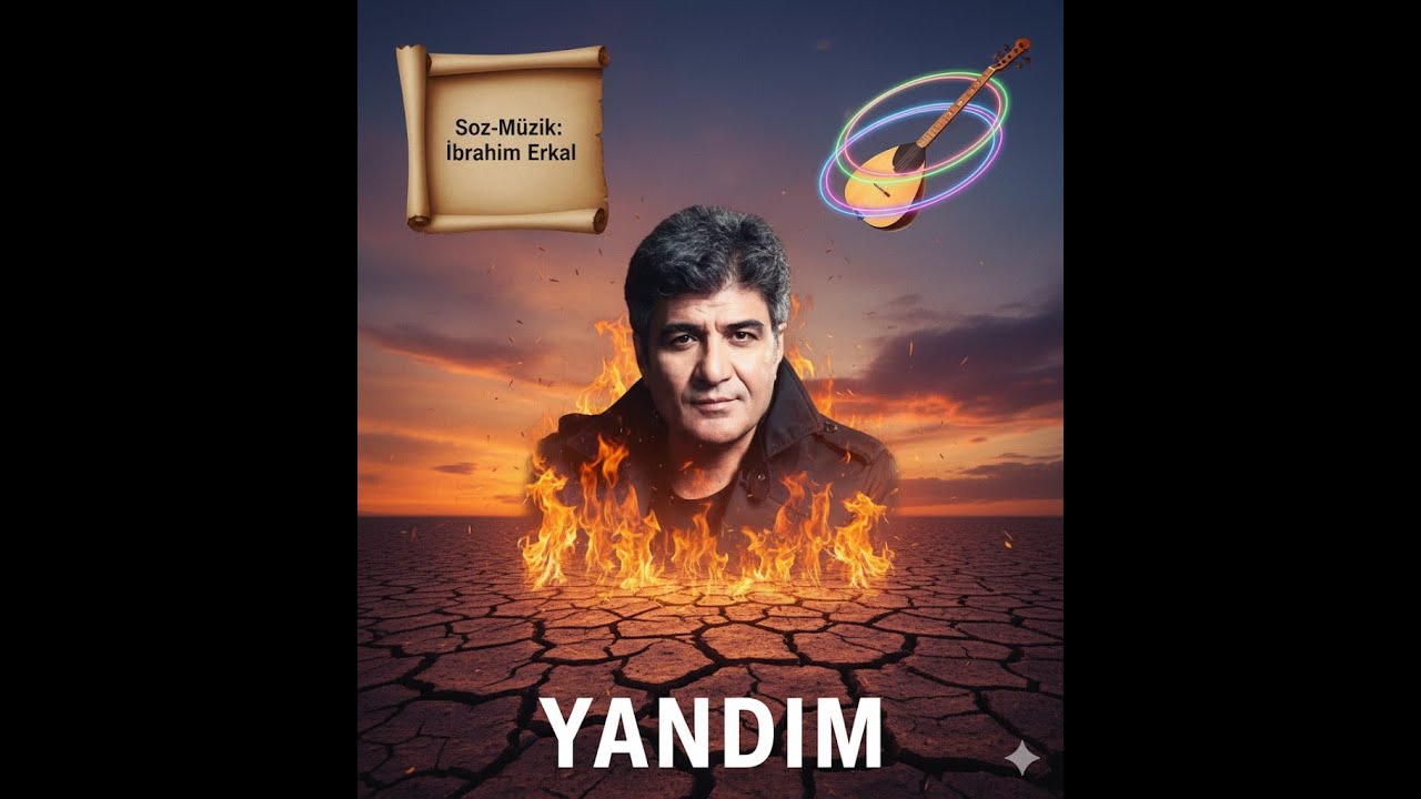 Yandım ❤️‍🔥🎧 (Söz-Müzik: İbrahim Erkal)